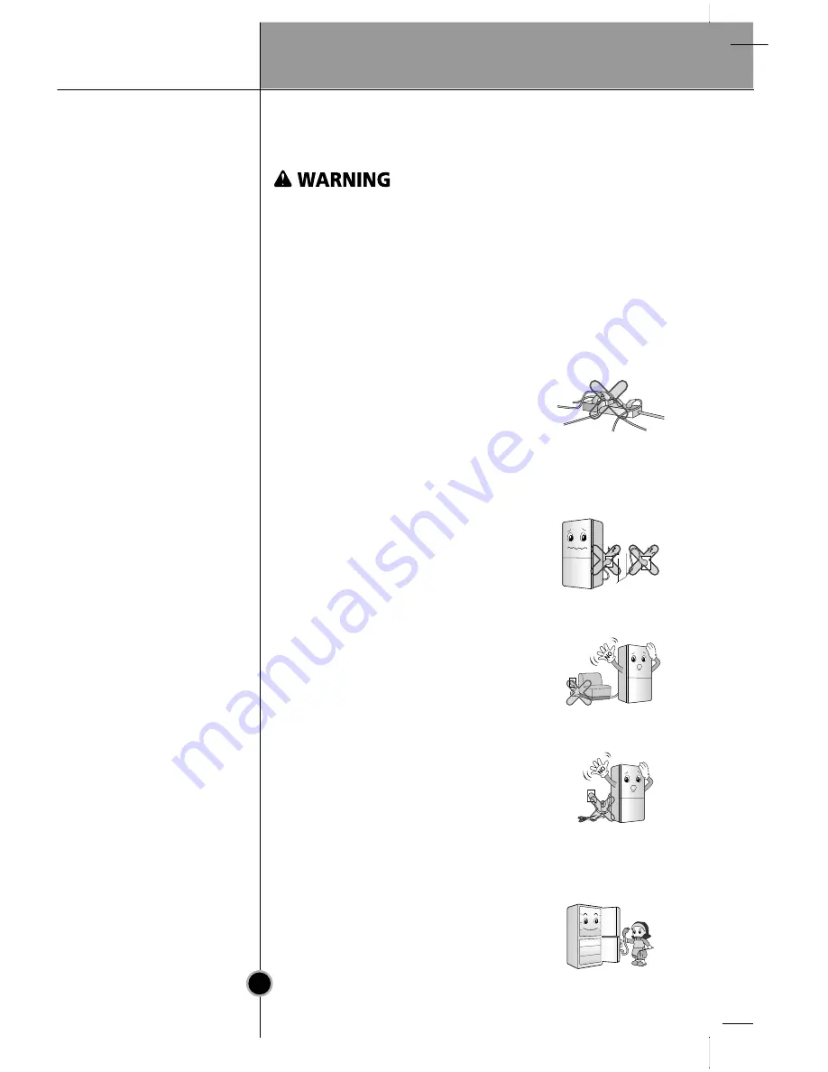 LG Fridge-Freezer Owner'S Manual Download Page 4