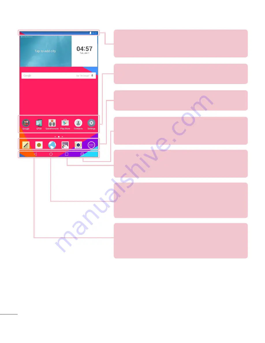 LG G Pad 8.0 V490 User Manual Download Page 156