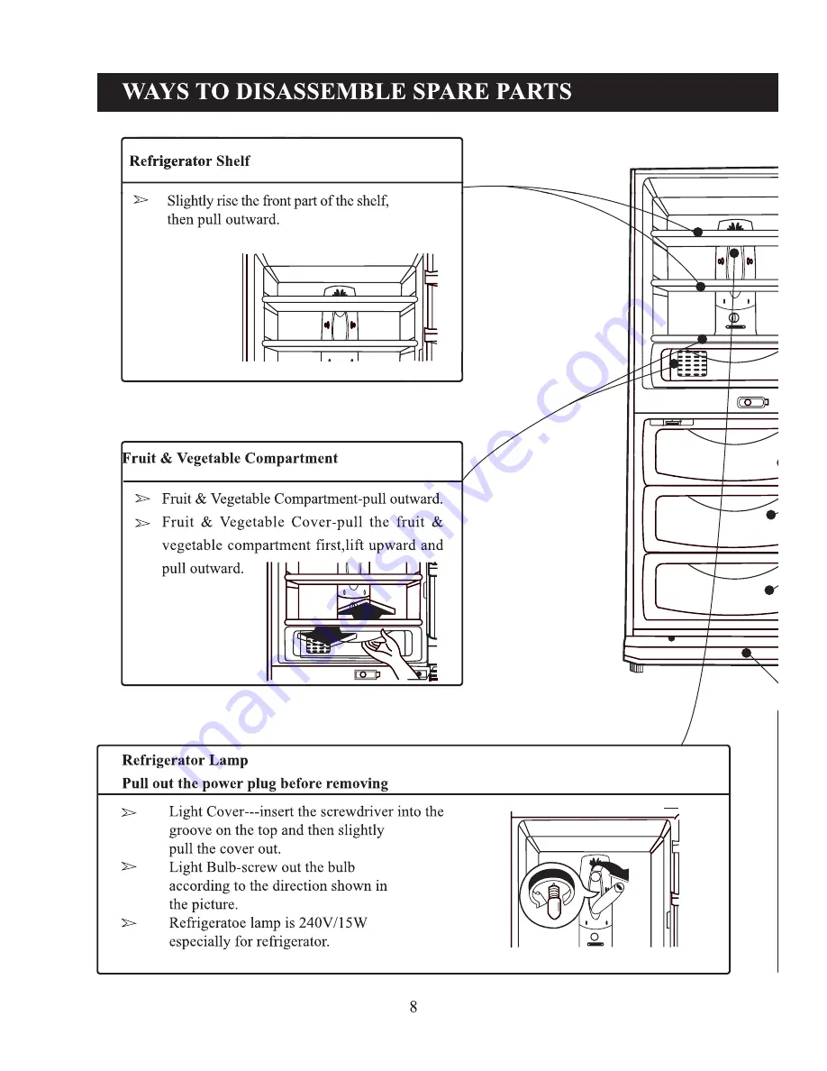 LG GC-299B Operation Manual Download Page 9