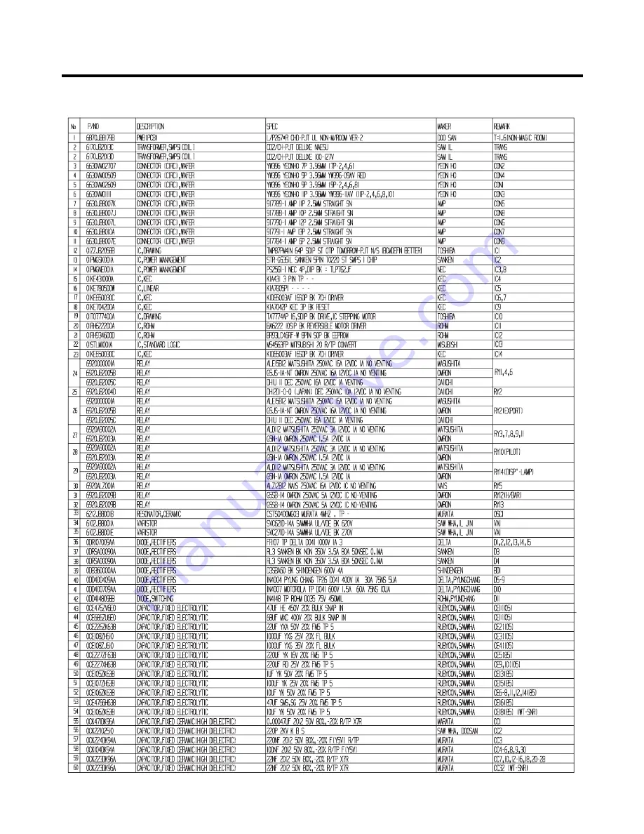 LG GC-B207 Service Manual Download Page 68