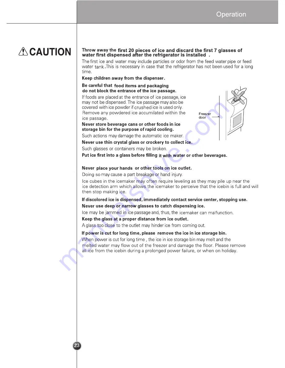 LG GC-L197HPNL Owner'S Manual Download Page 23