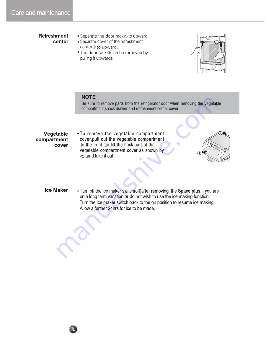 LG GC-L197HPNL Owner'S Manual Download Page 30