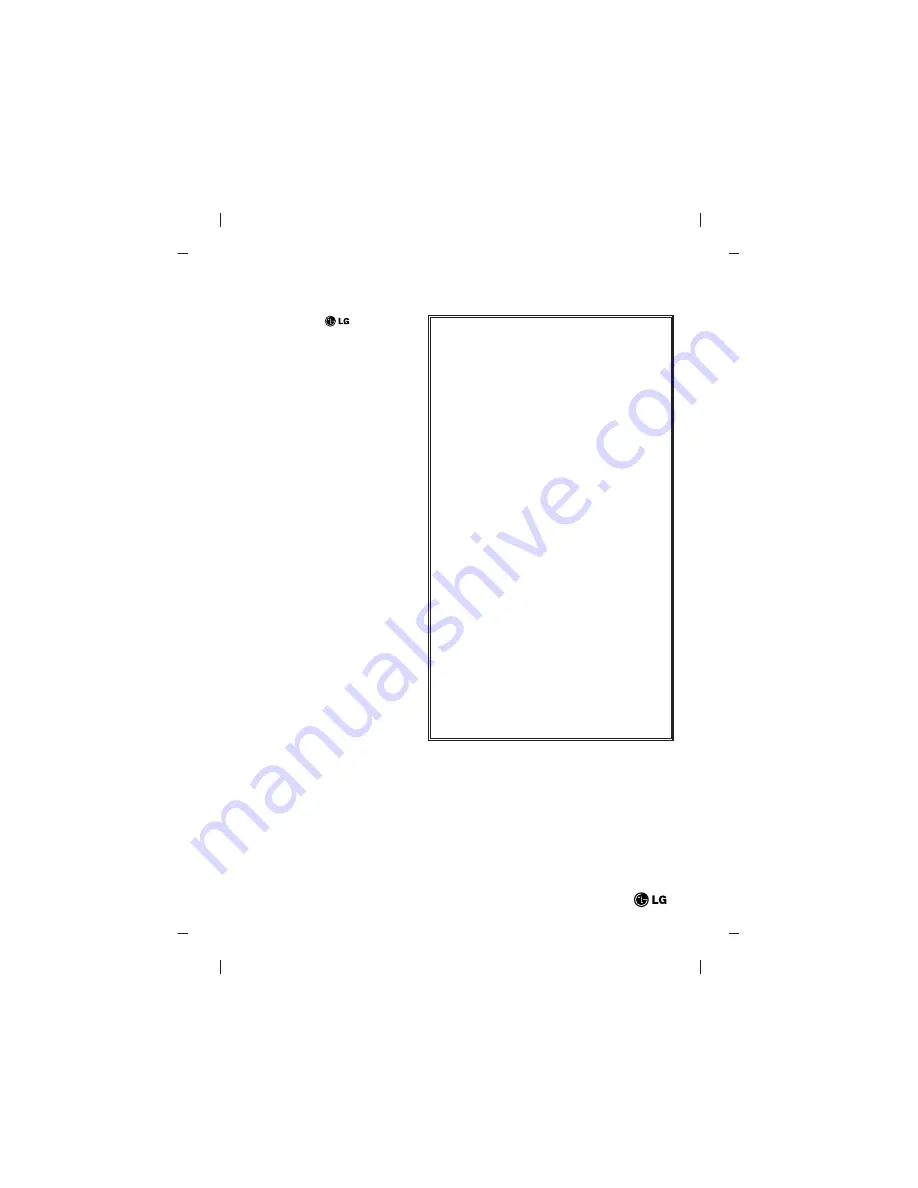 LG GGW-H20L Owner'S Manual Download Page 15