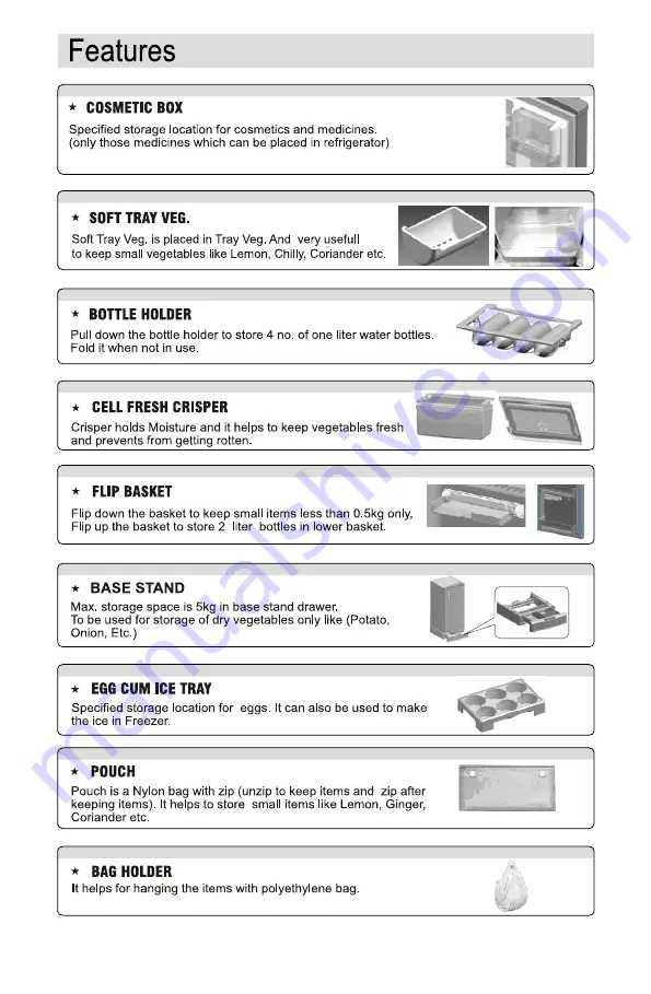 LG GL-200KMLG Owner'S Manual Download Page 8