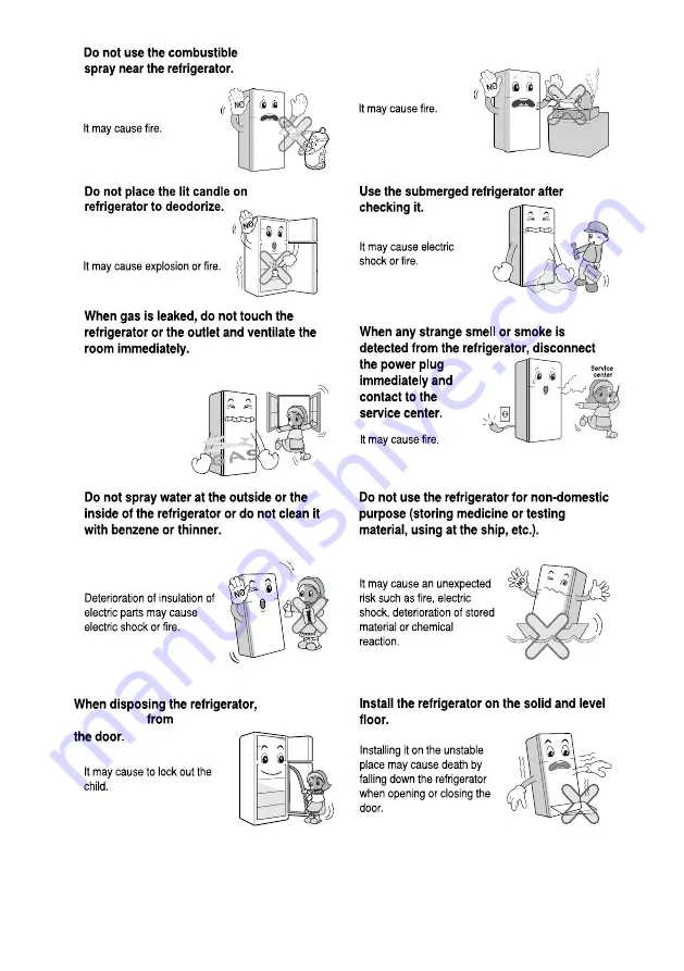 LG GL-B345SQTG Owner'S Manual Download Page 6