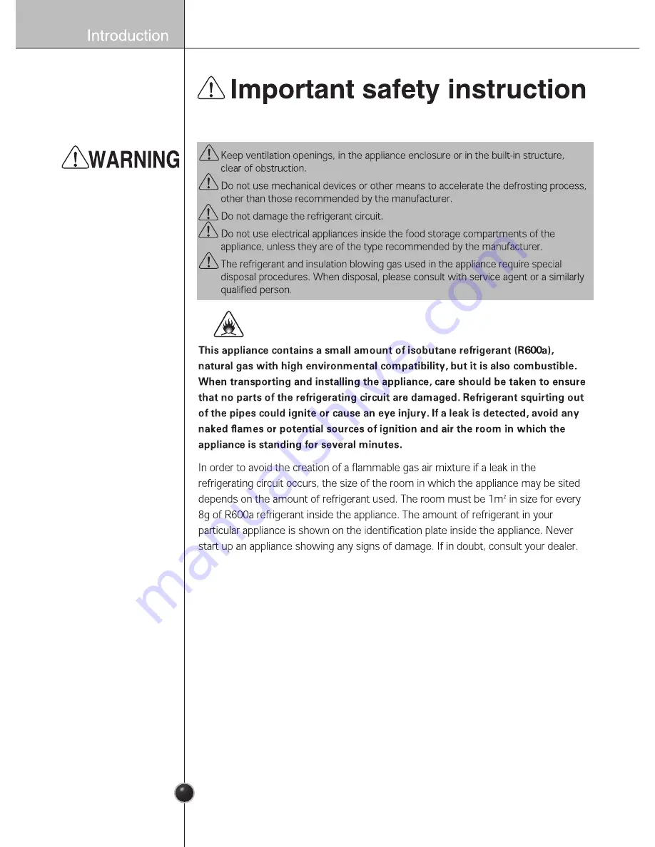 LG GM5148AERV Owner'S Manual Download Page 12