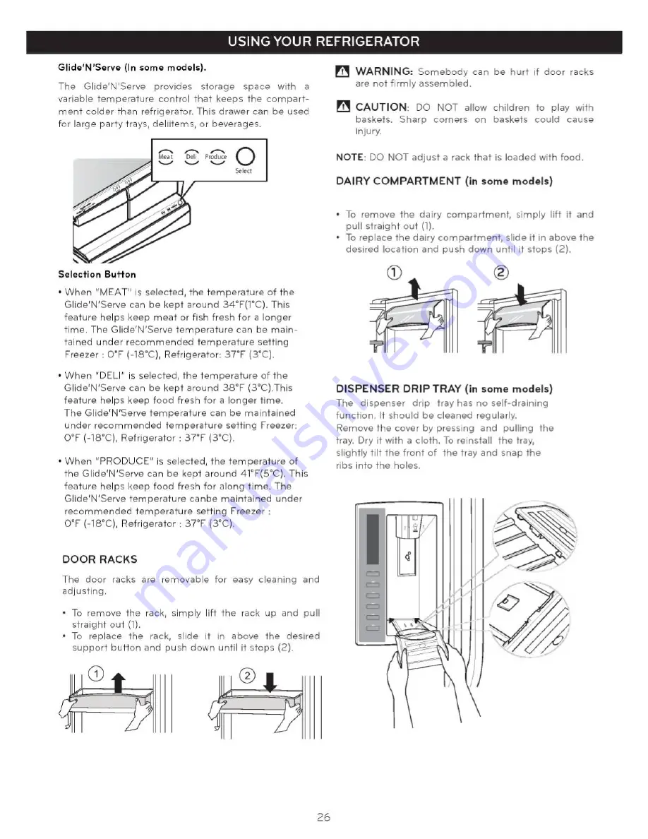 LG gm63sgs Owner'S Manual Download Page 26