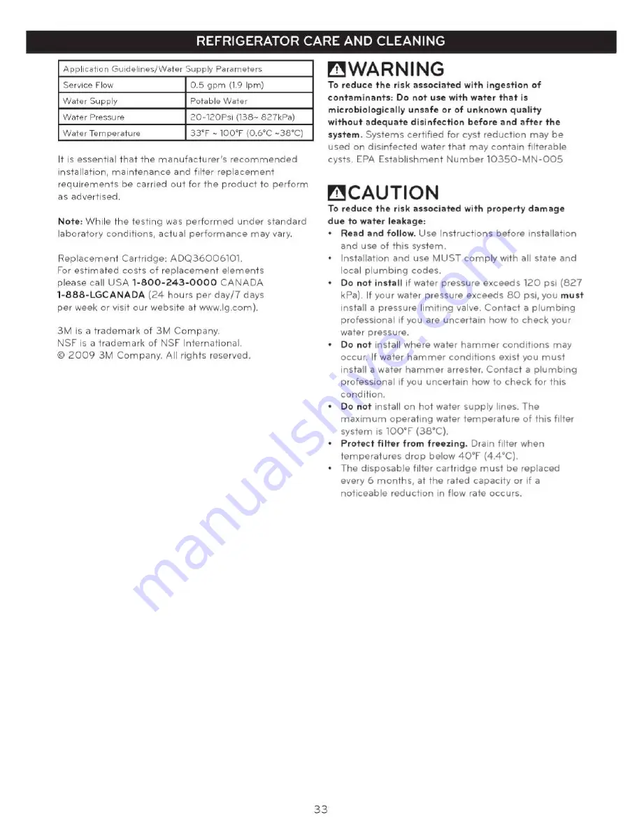 LG gm63sgs Owner'S Manual Download Page 33