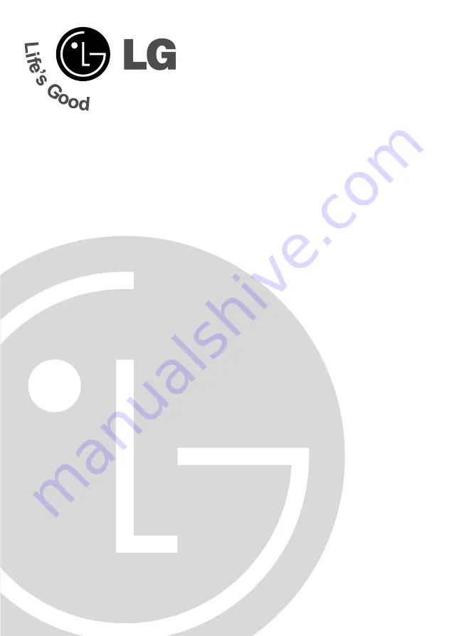 LG GN-B392YVC Owner'S Manual Download Page 1