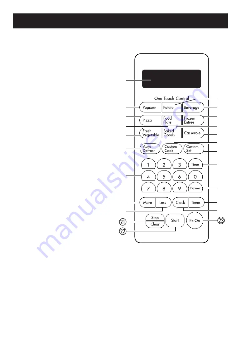 LG Goldstar MA-2005ST Owner'S Manual & Cooking Manual Download Page 7