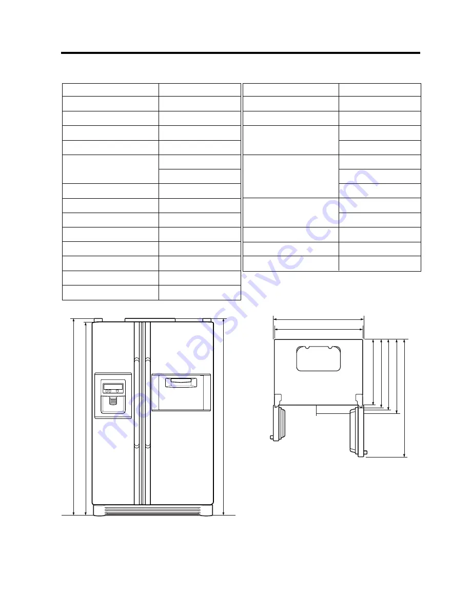 LG GR-B197DVCA Service Manual Download Page 4