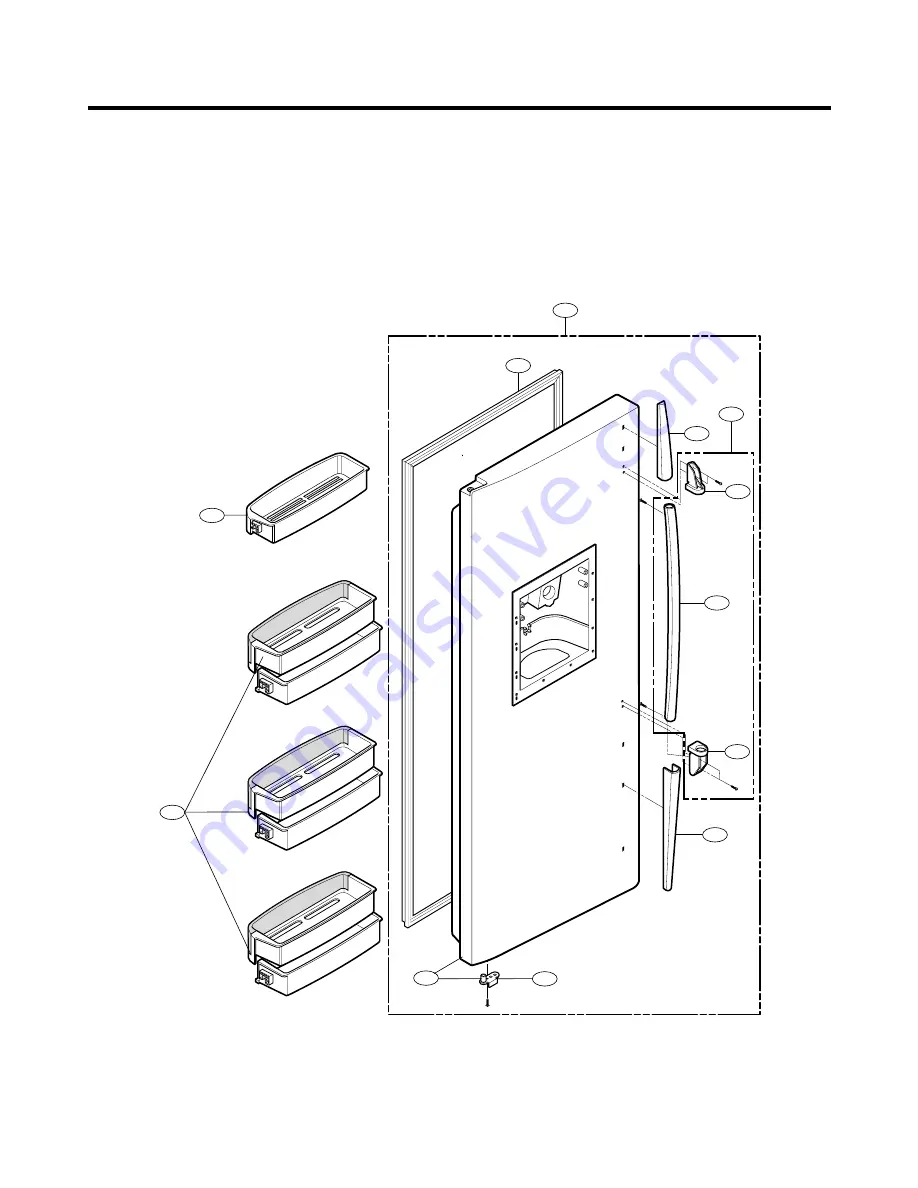 LG GR-G267ATBA Service Manual Download Page 122