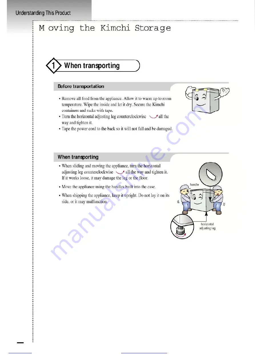 LG GR-K13SLQ Owner'S Manual Download Page 12