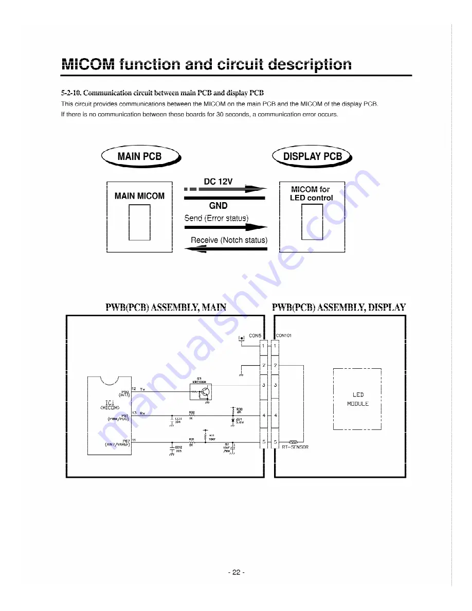 LG GR-K18PB Service Manual Download Page 22