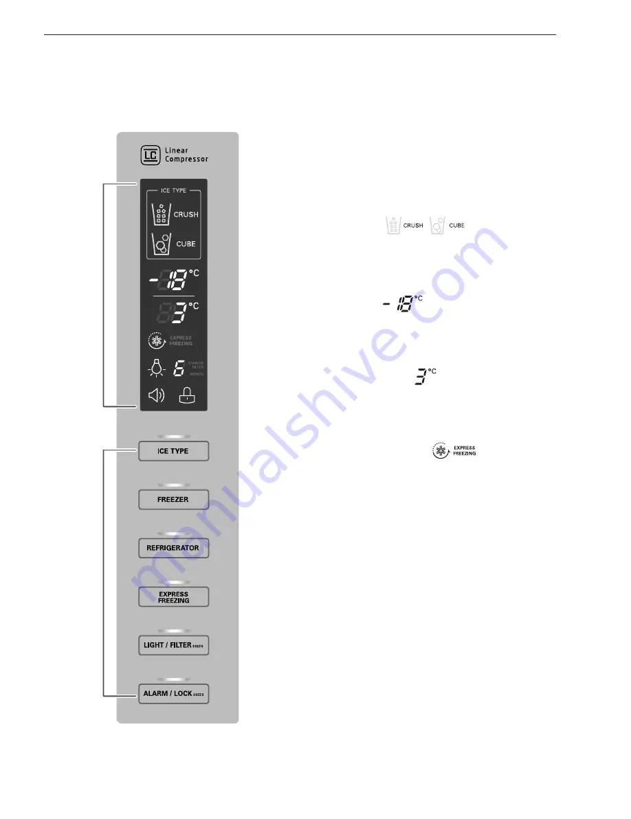 LG GR-L219CPL Скачать руководство пользователя страница 21