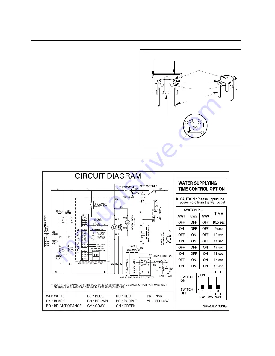 LG GR-T622 Service Manual Download Page 9