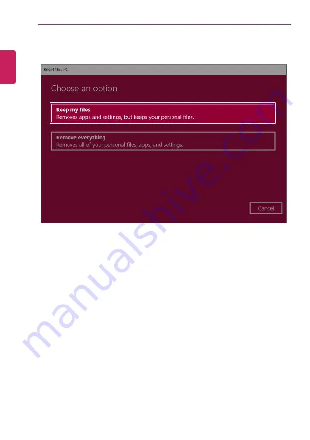 LG Gram 17Z90N Series Easy Manual Download Page 176