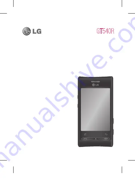 LG GT540R User Manual Download Page 113