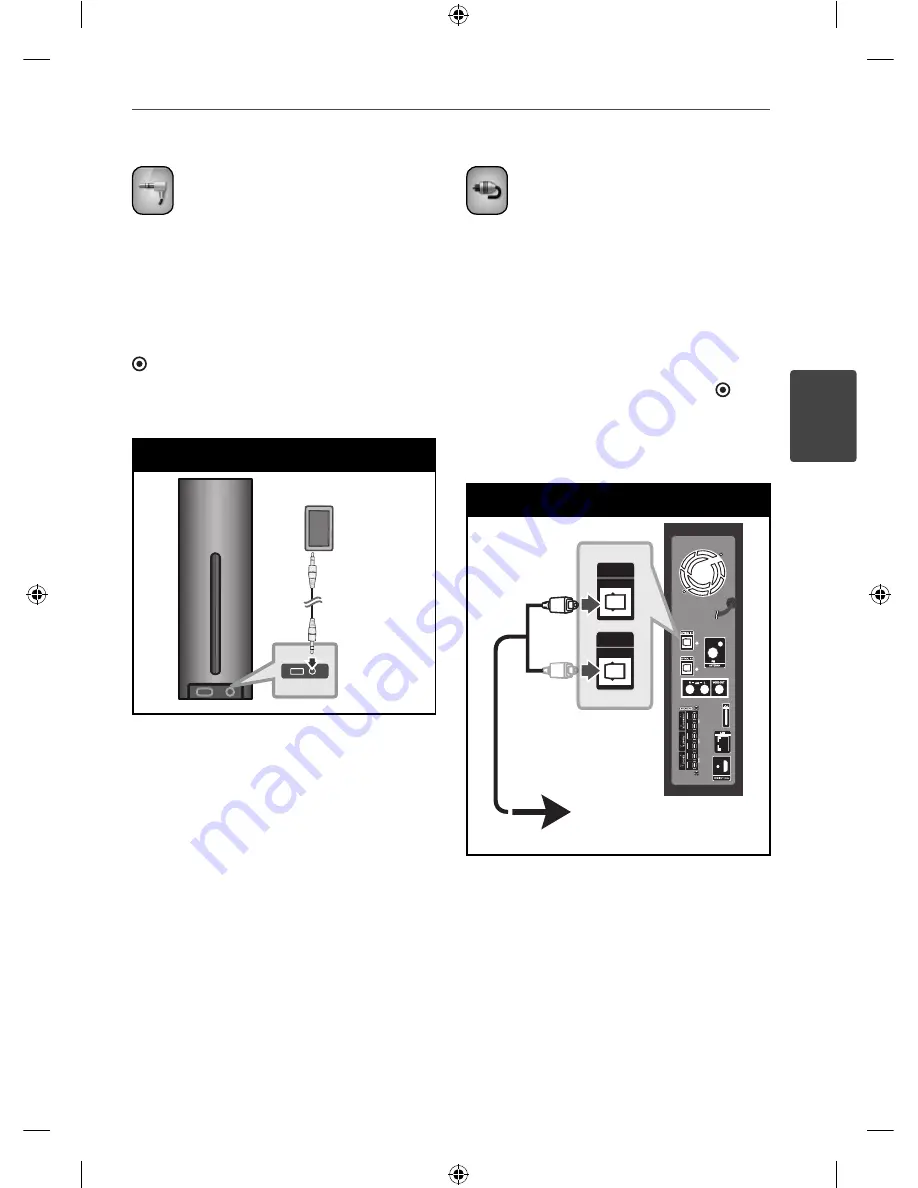 LG HB45E Owner'S Manual Download Page 21