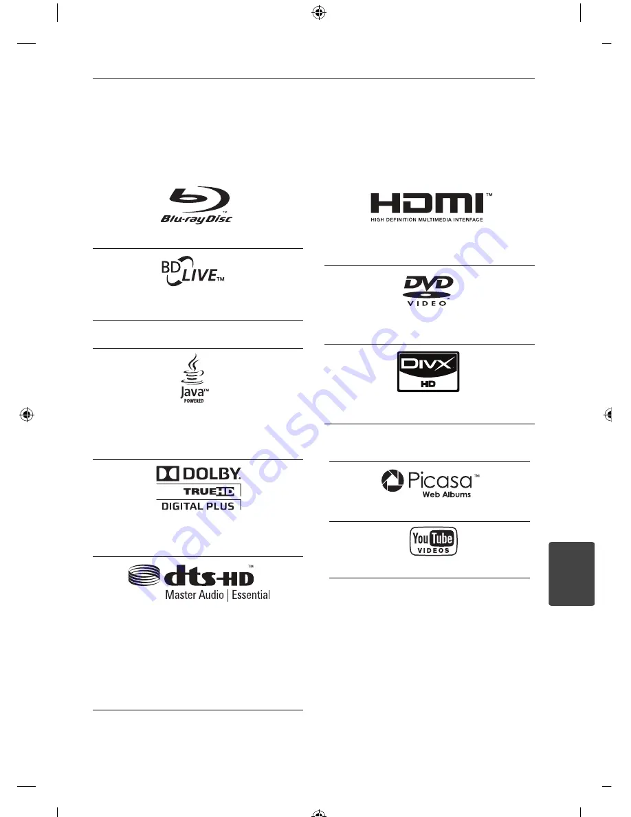 LG HB45R Owner'S Manual Download Page 69