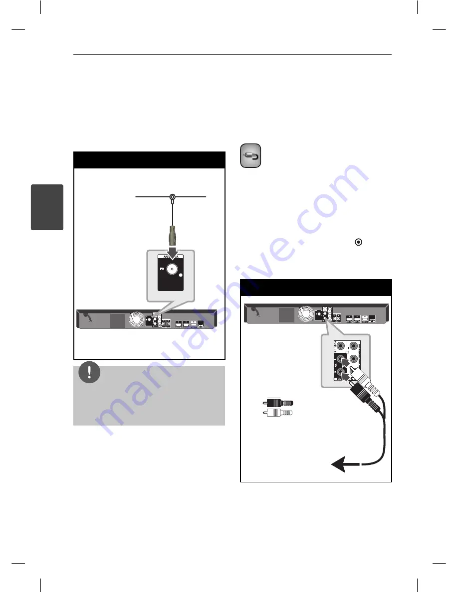 LG HB650SA Owner'S Manual Download Page 22