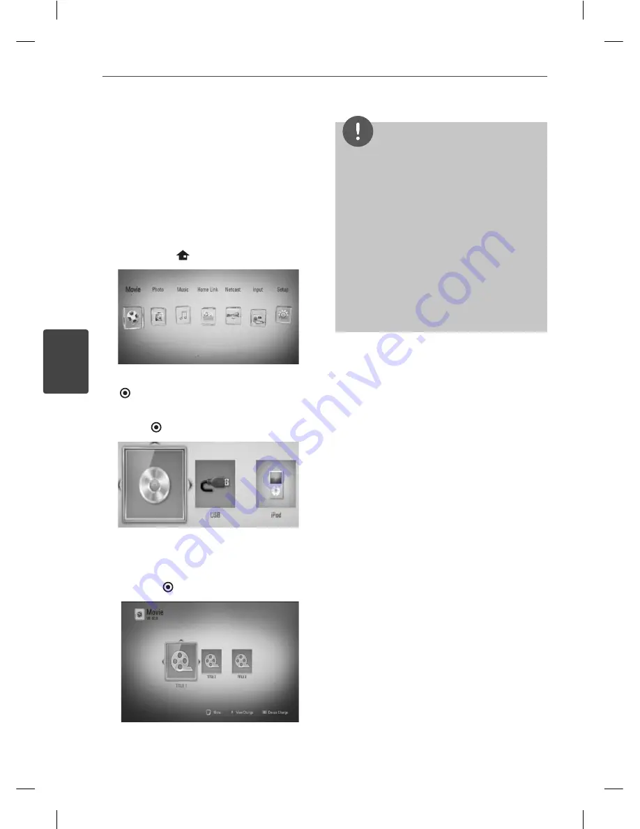 LG HB650SA Owner'S Manual Download Page 48