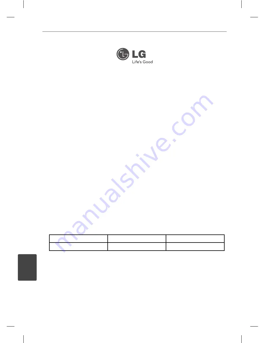 LG HB905DA Owner'S Manual Download Page 88