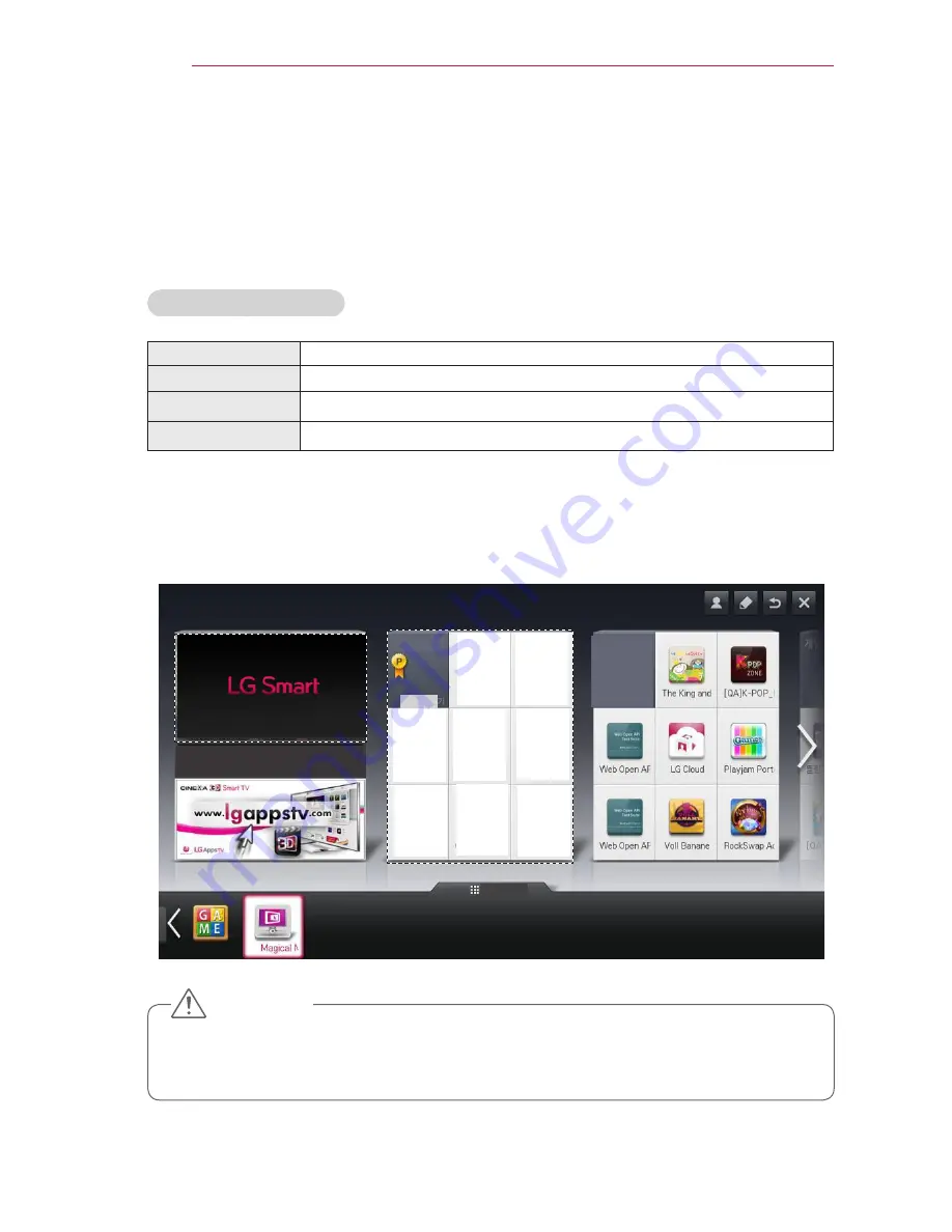 LG HECTO Owner'S Manual Download Page 58