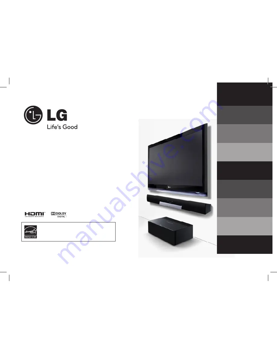 LG HLS34S Скачать руководство пользователя страница 1