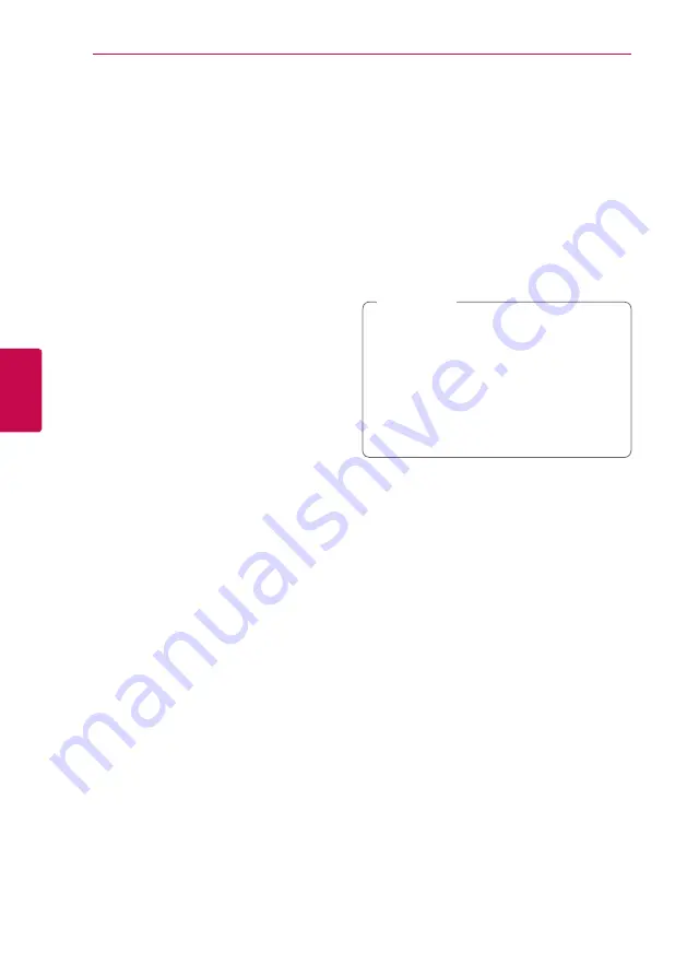 LG HLX56S Owner'S Manual Download Page 40