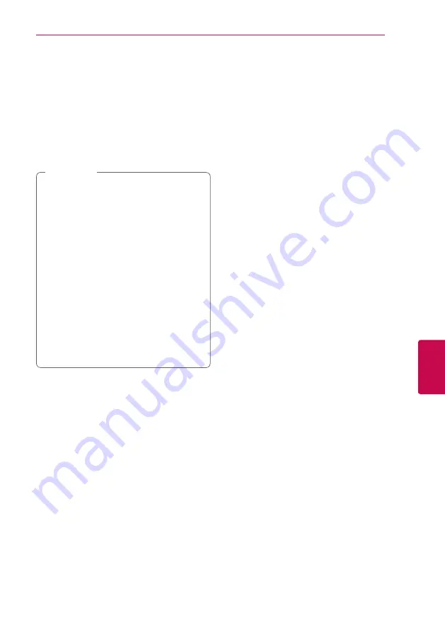 LG HLX56S Owner'S Manual Download Page 61