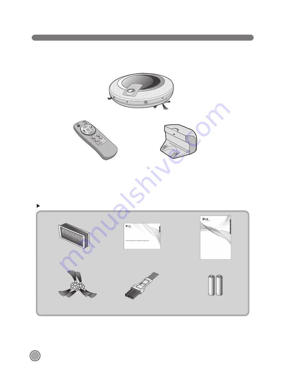 LG HOM-BOT LRV590S Скачать руководство пользователя страница 9