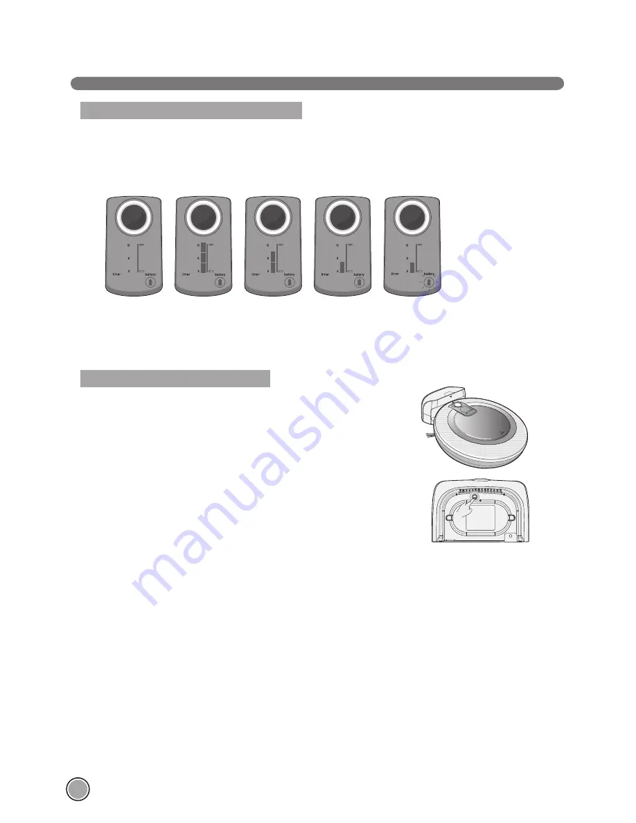 LG HOM-BOT LRV590S Owner'S Manual Download Page 21