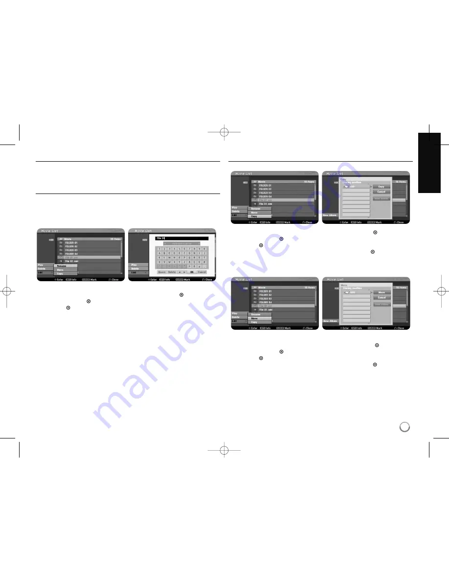 LG HRT403DA Owner'S Manual Download Page 31