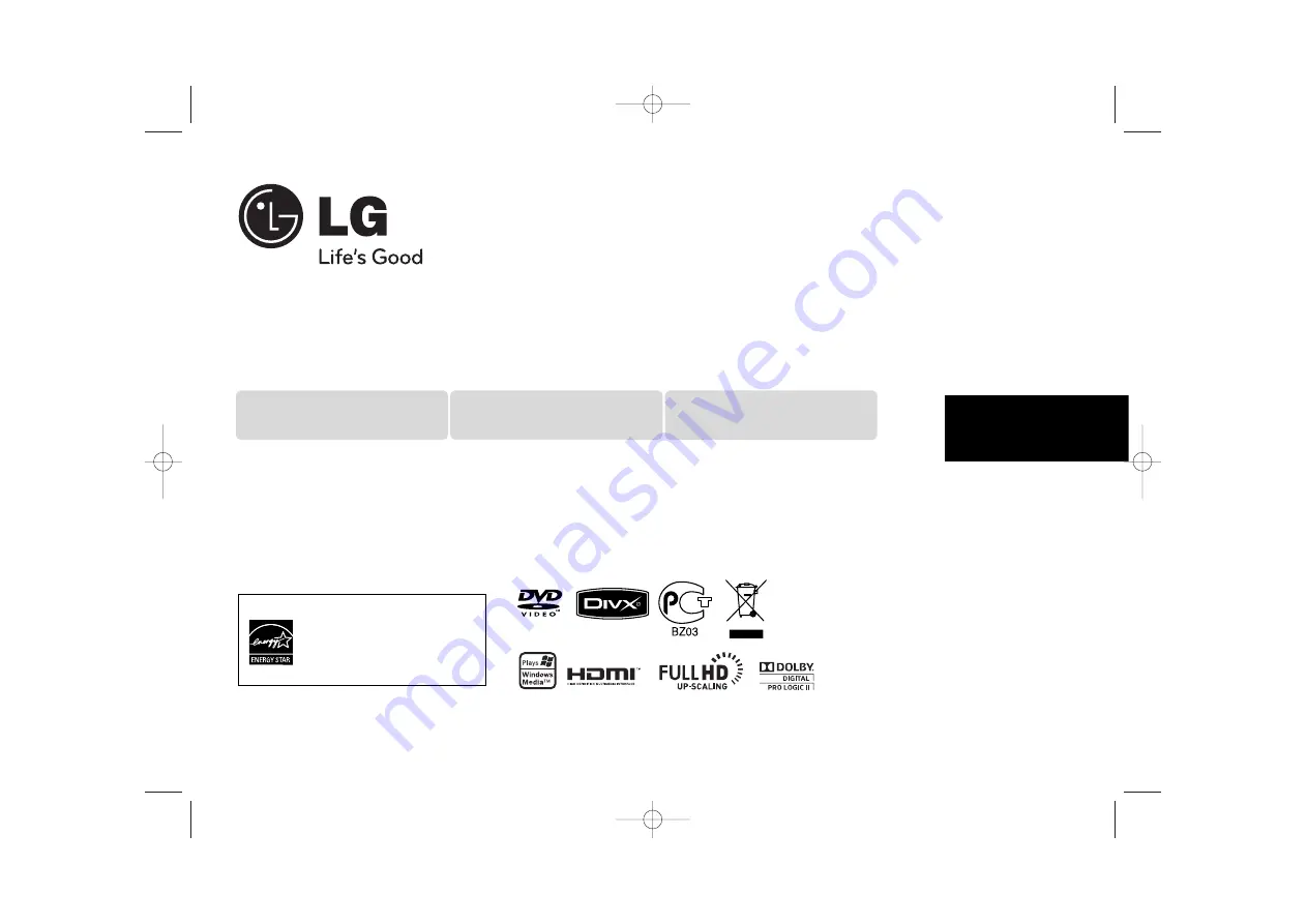 LG HT304PT Manual Download Page 1