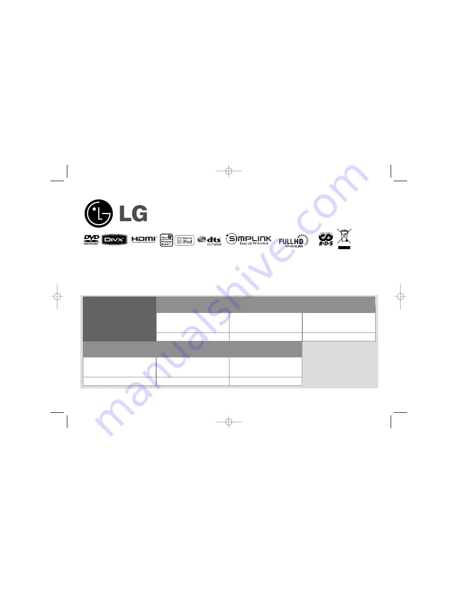 LG HT553DV Owner'S Manual Download Page 1