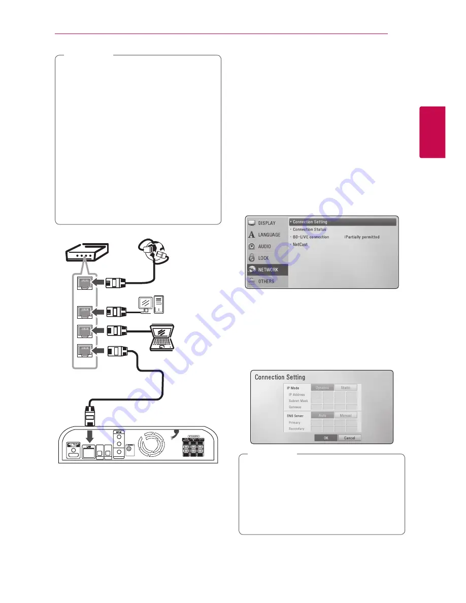 LG HX46R Owner'S Manual Download Page 21