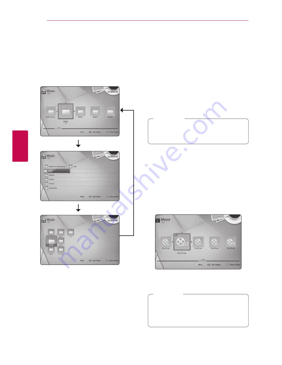 LG HX46R Owner'S Manual Download Page 36