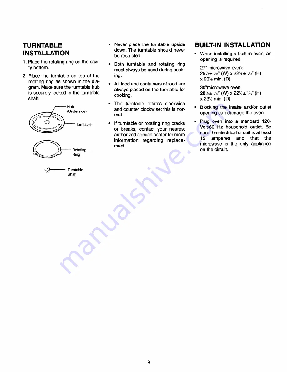 LG JMC8127DD Owner'S Manual Download Page 9