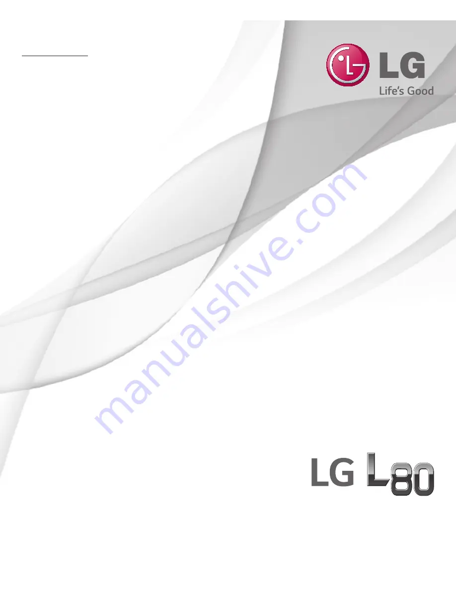 LG L80 D-370 Скачать руководство пользователя страница 1