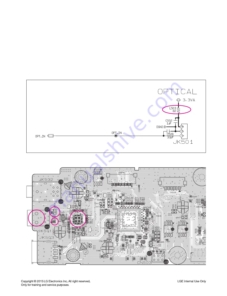 LG LAS454B Скачать руководство пользователя страница 22