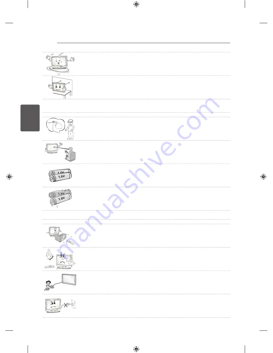 LG LB45 series Owner'S Manual Download Page 64