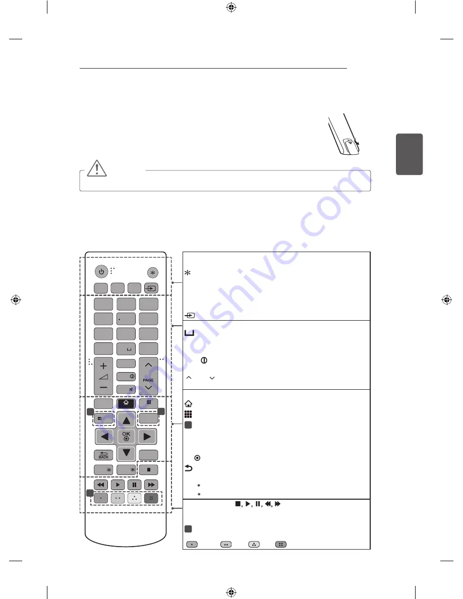 LG LB580N Owner'S Manual Download Page 43