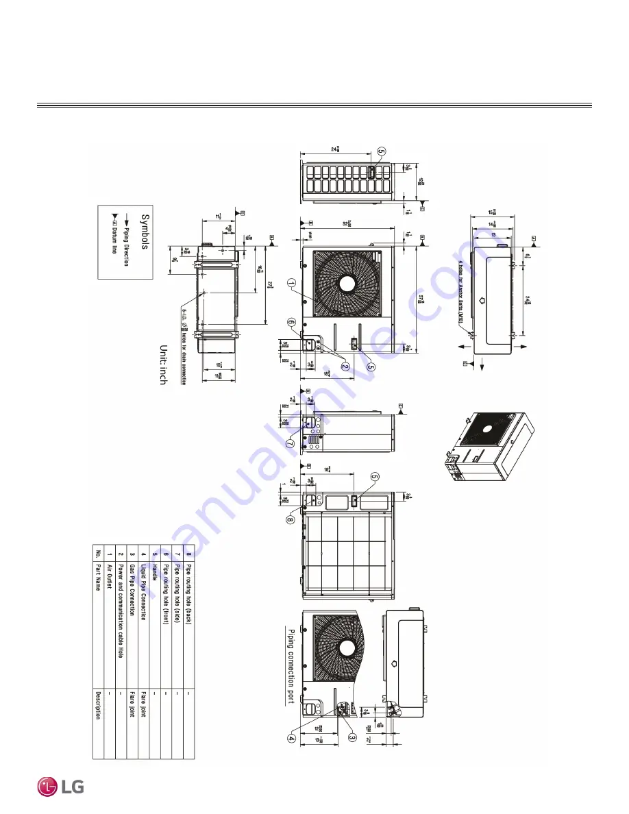 LG LC098HV4 Engineering Manual Download Page 15