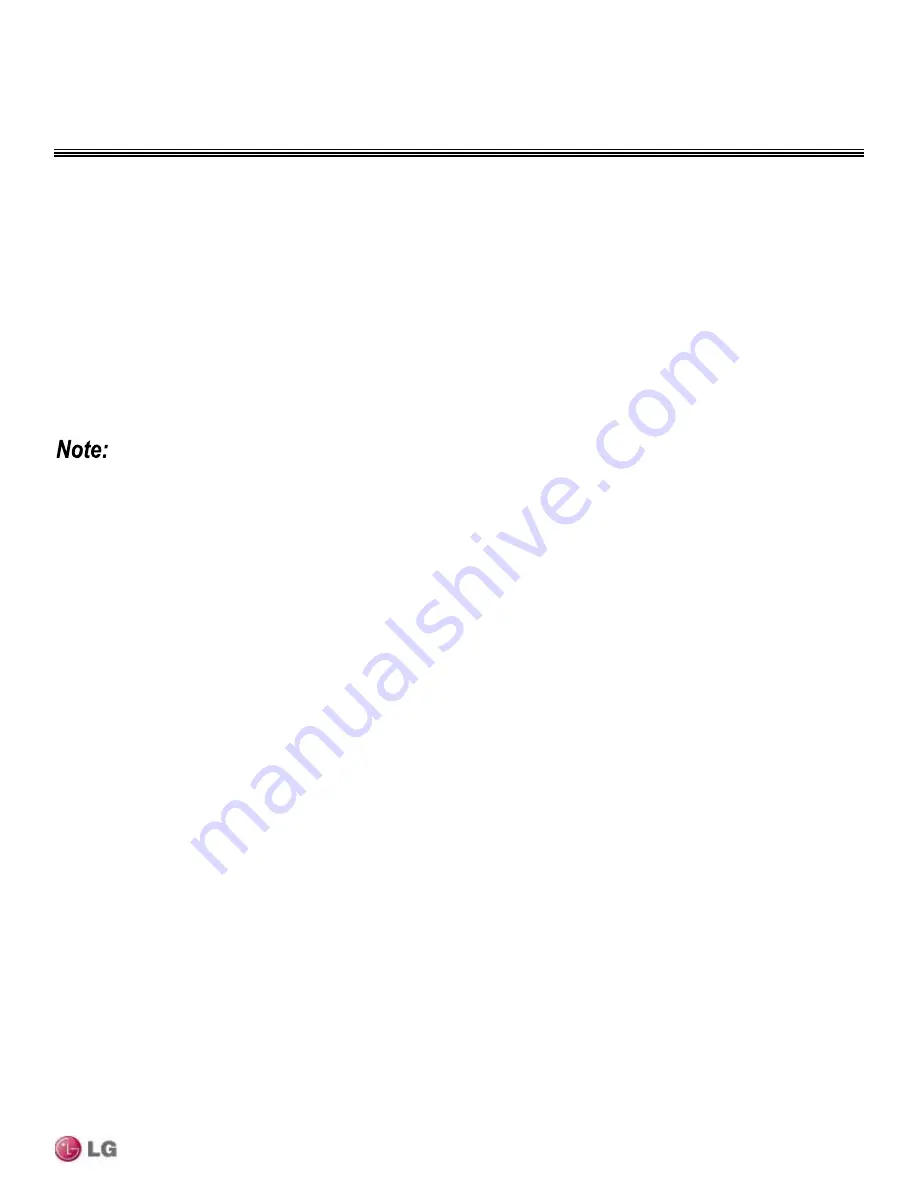 LG LC187HV Engineering Manual Download Page 47