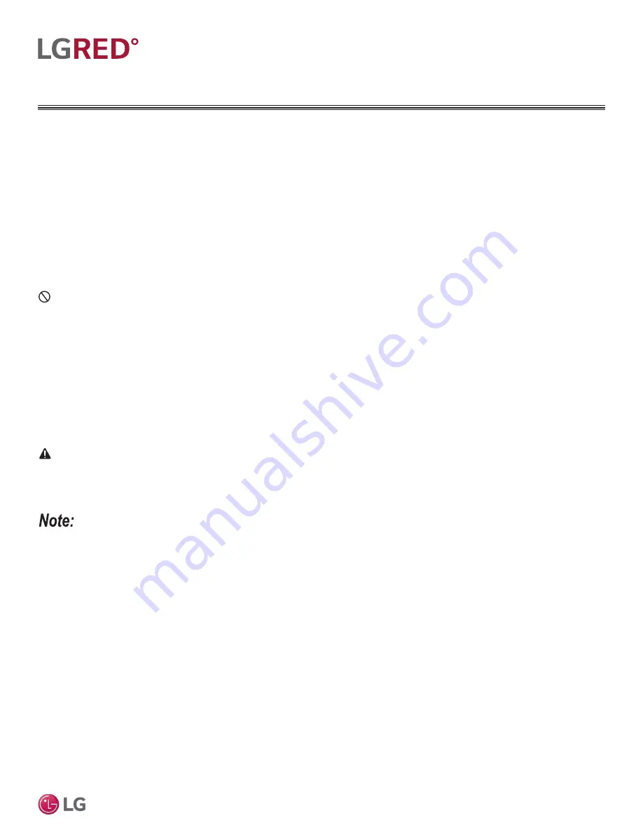 LG LC188HHV4 Engineering Manual Download Page 35