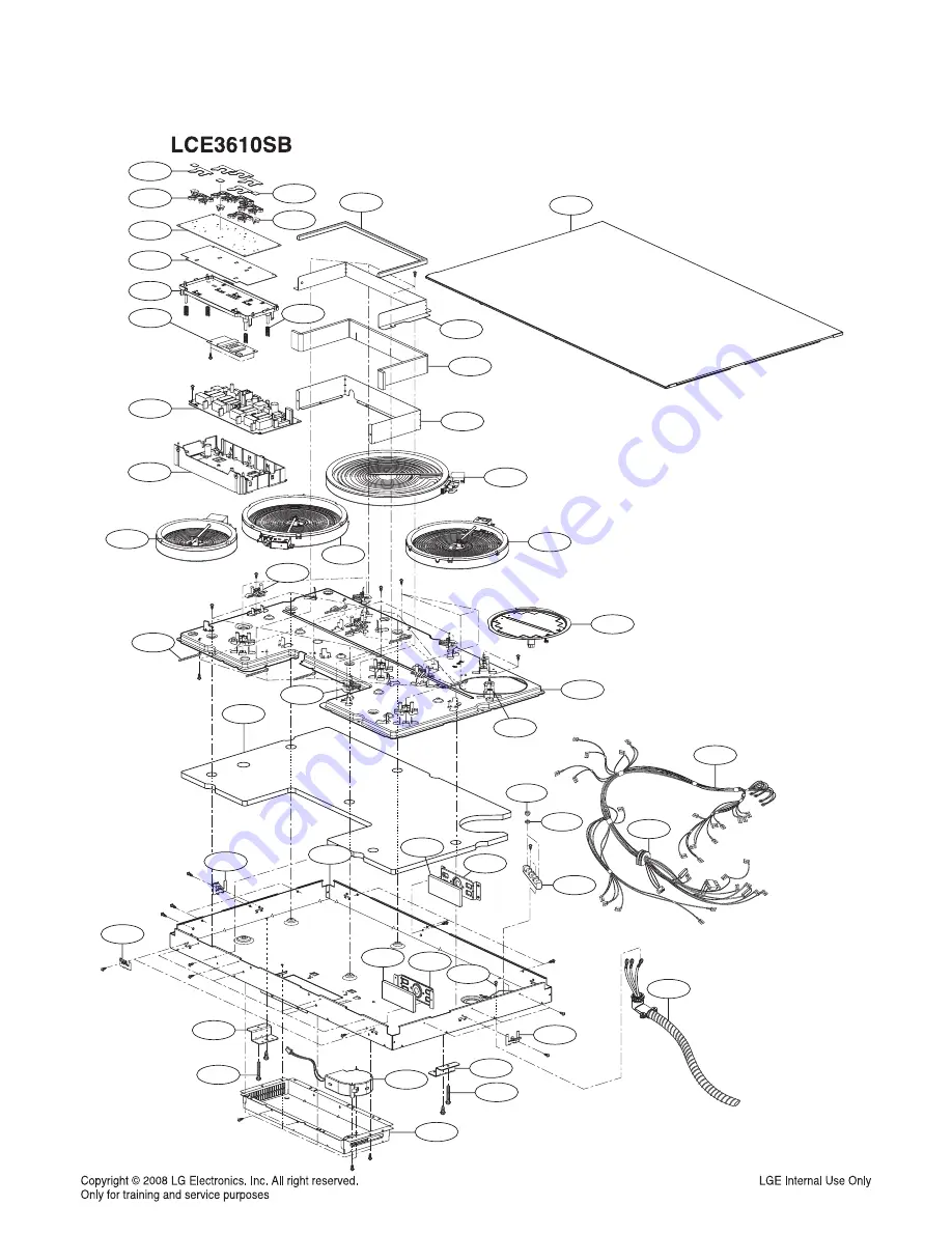 LG LCE3610SB Service Manual Download Page 78