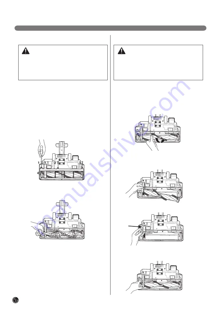 LG LCV900B Owner'S Manual Download Page 18