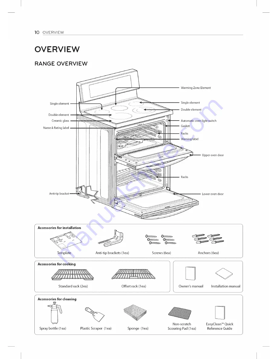 LG LDE3035SB Скачать руководство пользователя страница 10