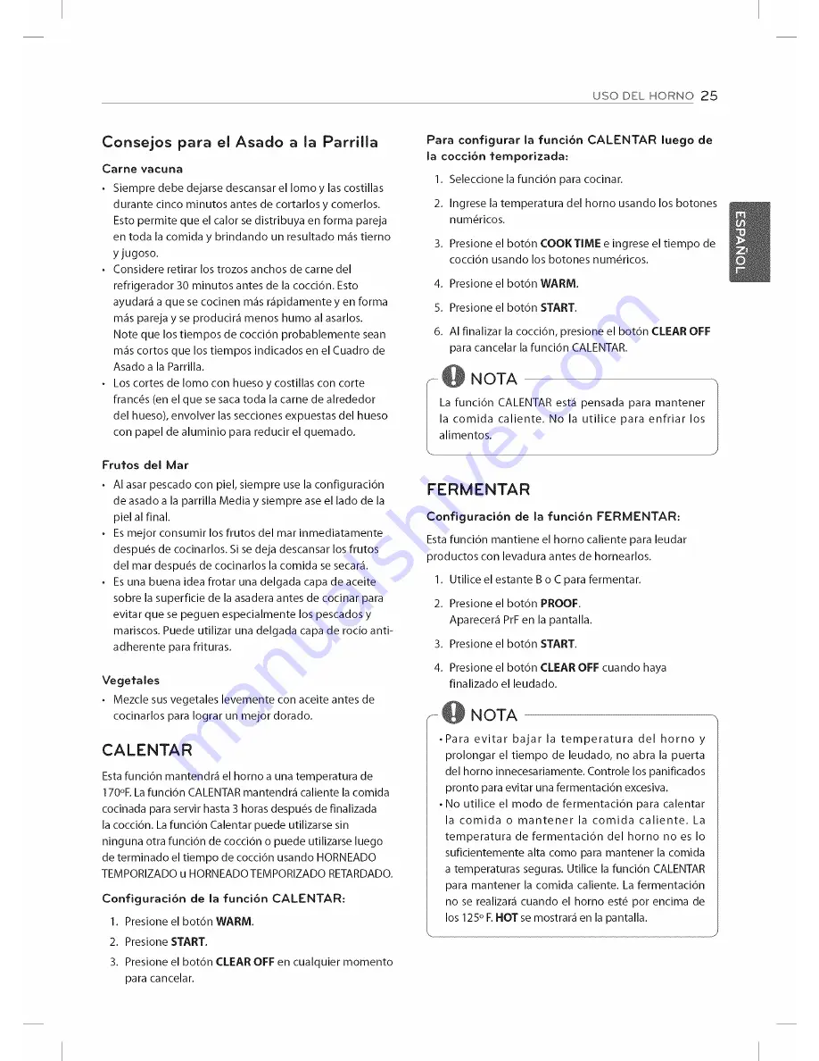 LG LDE3035SB Owner'S Manual Download Page 65